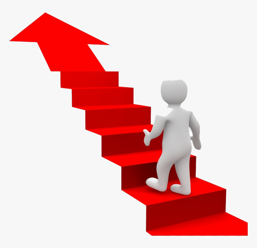 Success Goal Clipart Stair Stairs For Transparent Png - Stairs Of Success Png, Png Download, Free Download