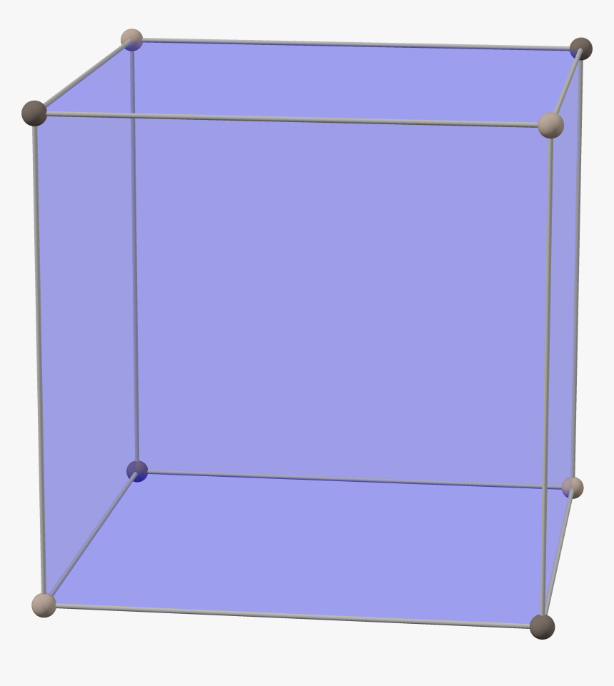 Blue Cube - Furniture, HD Png Download, Free Download