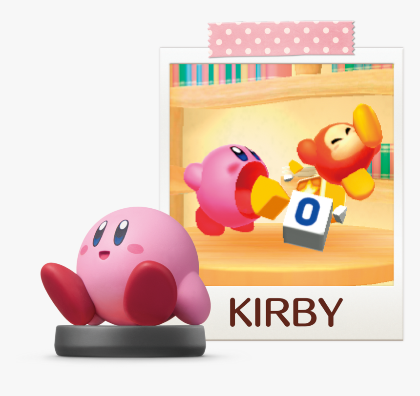 Nintendo Of America على تويتر - Kirby Amiibo Png, Transparent Png, Free Download