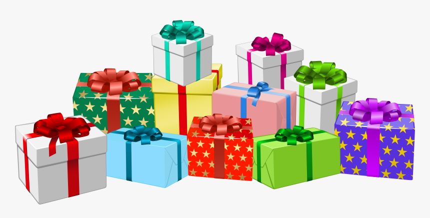 Gift Boxes Png Clip - Gifts Clipart Png, Transparent Png, Free Download