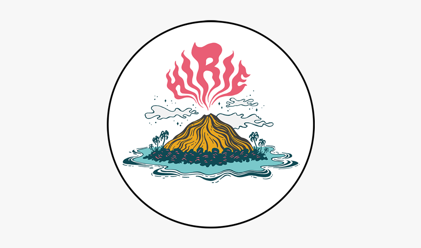 Volcano Enamel Pin - Illustration, HD Png Download, Free Download