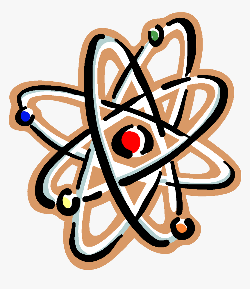 The Nucleus Is The Tiny Positive Core Of The Atom Which - Physical Science Clip Art, HD Png Download, Free Download