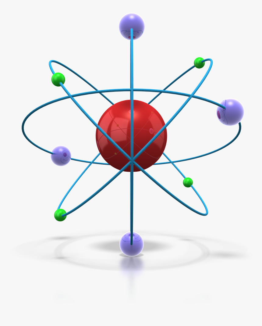 Atom Clipart Png - Atom Animation For Powerpoint, Transparent Png, Free Download