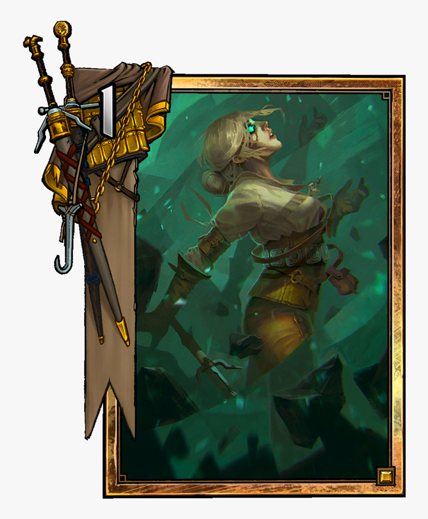 Ciri Gwent Card, HD Png Download, Free Download