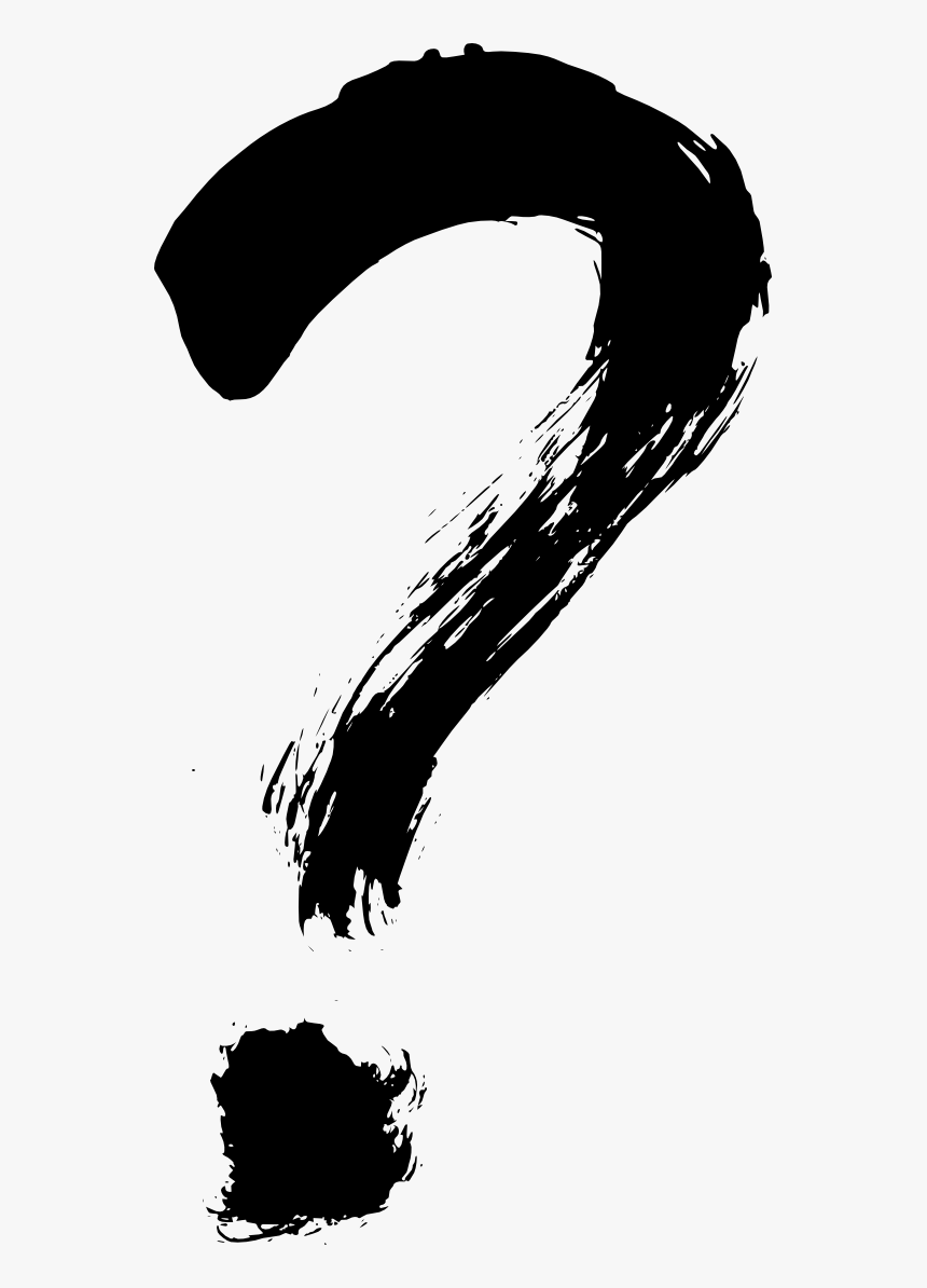 Question Mark Brush Png, Transparent Png, Free Download