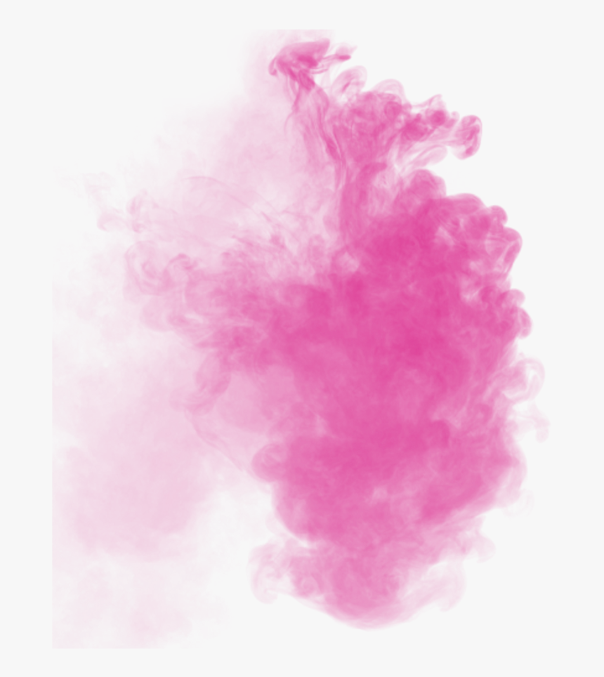 Ftestickers Mist Smoke Coloredsmoke Pink - Colour Smoke Png Hd, Transparent Png, Free Download