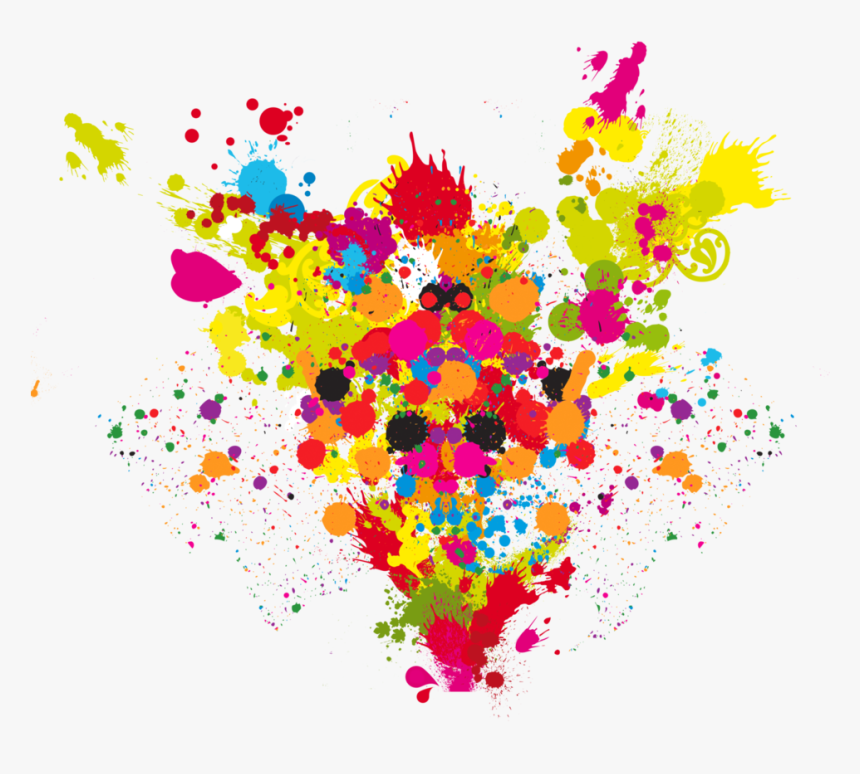 Colorful Vector Explosion - Explosion Of Colored Png, Transparent Png, Free Download