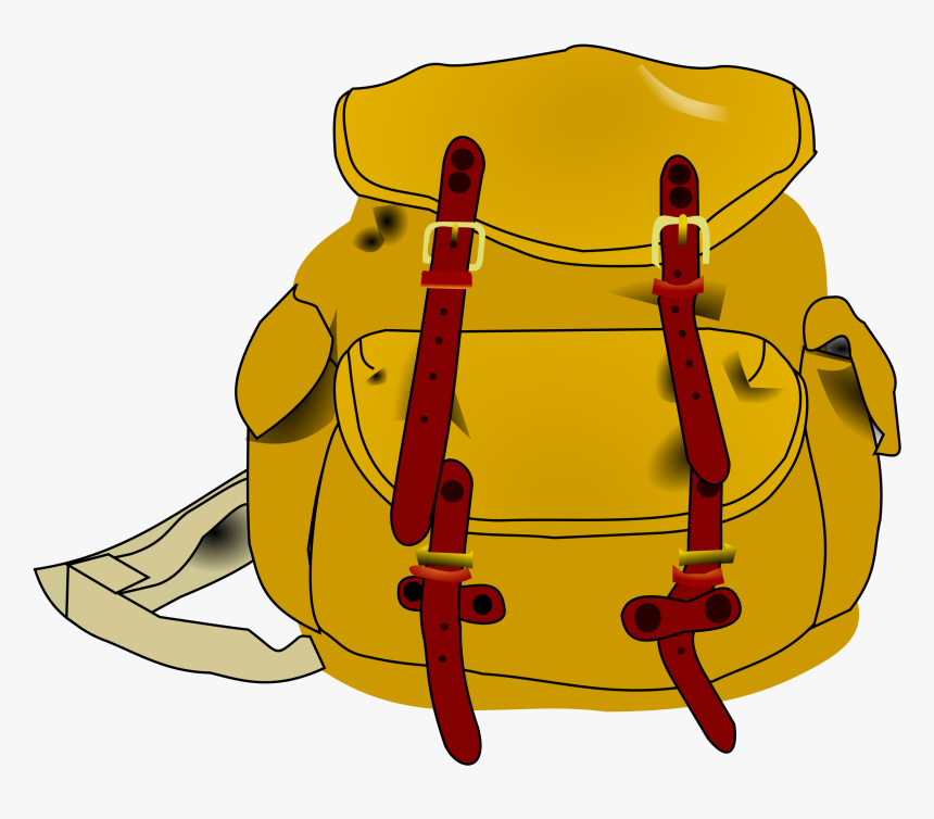 Hiking Backpack Clipart, HD Png Download, Free Download
