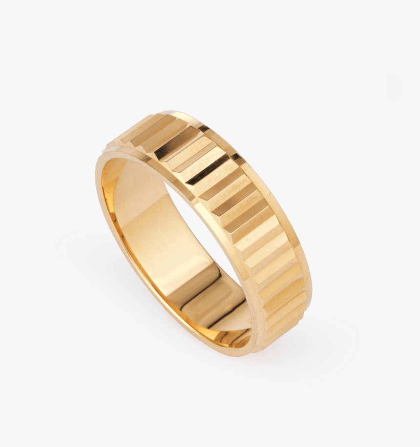 22k Gold Indian Wedding Band - Titanium Ring, HD Png Download, Free Download