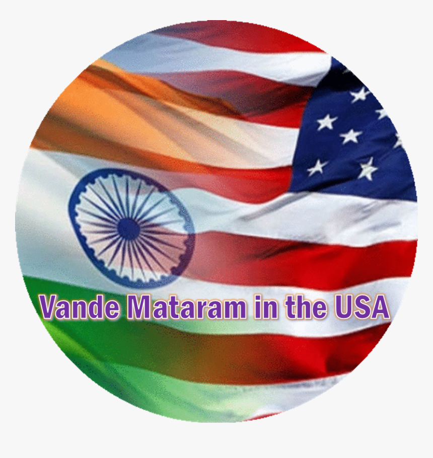 Logo - Indian And American Flag Merged, HD Png Download, Free Download