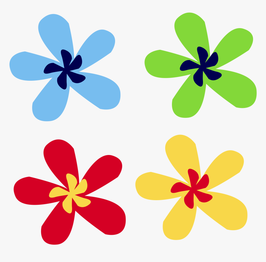 Flowers Vector Graphics - Clip Art Design Flowers, HD Png Download, Free Download