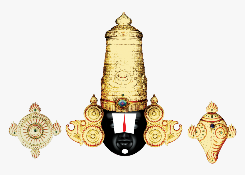 Lord Tirupati Venkateswara And Lord Vishnu Transparent - Lord Venkateswara Images Hd Png, Png Download, Free Download