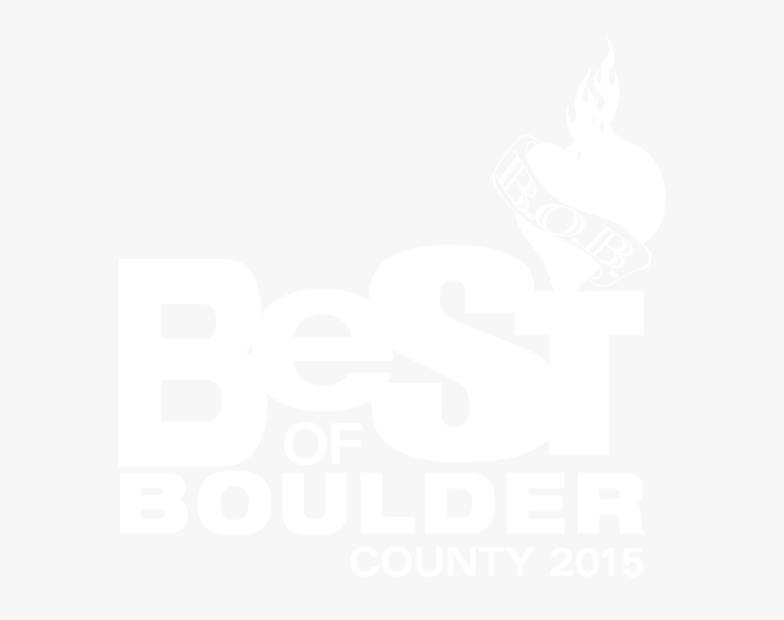 2015 Bestofboulder Logo White - Poster, HD Png Download, Free Download