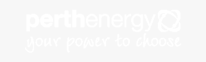 Provider Perth Energy - Johns Hopkins White Logo, HD Png Download, Free Download