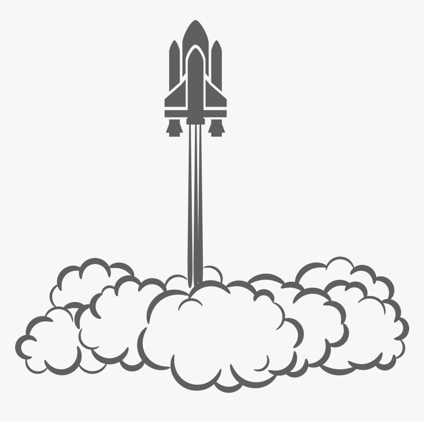 Space Ship Clipart Free Download Clip Art On - Rocket Launch Clip Art, HD Png Download, Free Download