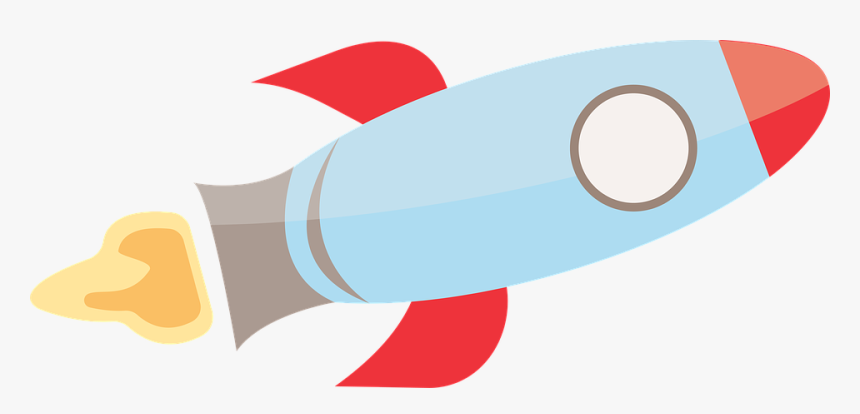 Space Ship, Rocket, Space, Ship, Spacecraft, Design - Rocketship Gif Cute Clear Background, HD Png Download, Free Download