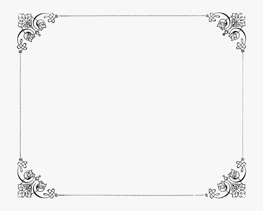 Vintage Border Frame Png Transparent Image - Transparent Vintage Frame Png, Png Download, Free Download