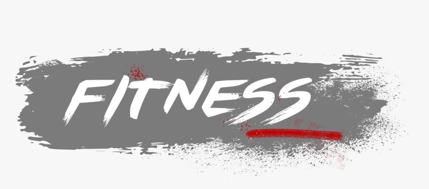 Fitness Gym Text Png, Transparent Png, Free Download