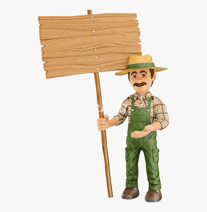D Gardener With - Illustration, HD Png Download, Free Download