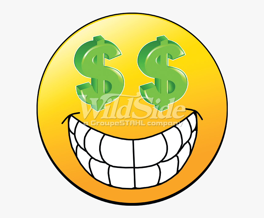 Emoji $$ Eyes - Emoji Smile Teeth Face, HD Png Download, Free Download