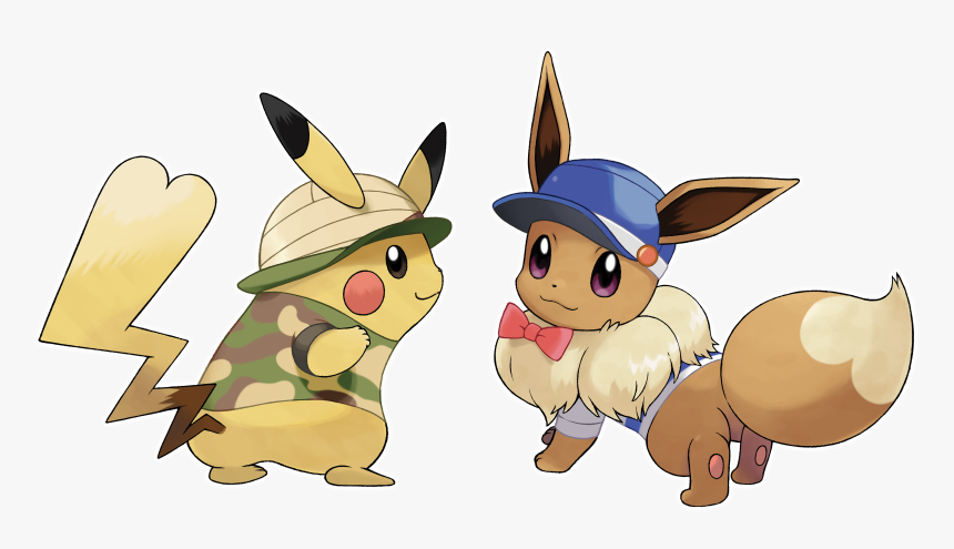 Pokemon Let"s Go Eevee , Png Download - Pokemon Let's Go Eevee Outfits, Transparent Png, Free Download