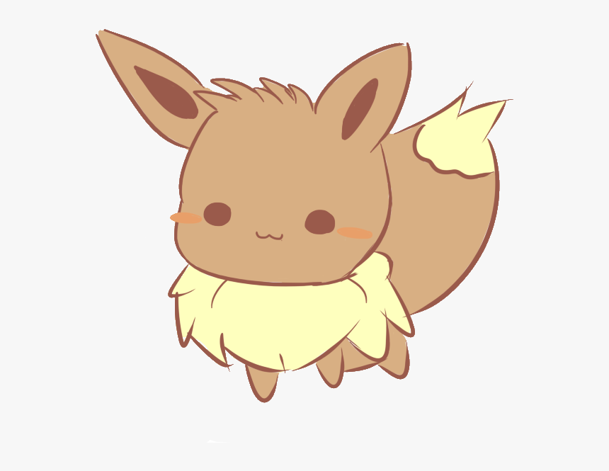 Transparent Evee Png - Chibi Pokemon Eevee, Png Download - kindpng