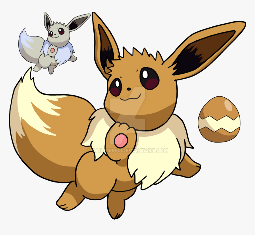 Eevee Is Evolving By Kitsuneneko Clipart - Eevee, HD Png Download, Free Download