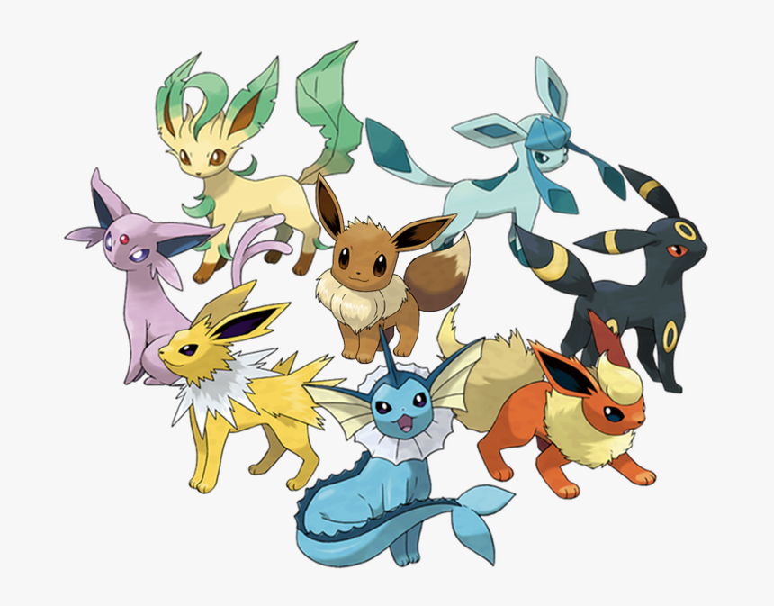 Nuevas Evoluciones De Eevee, HD Png Download, Free Download