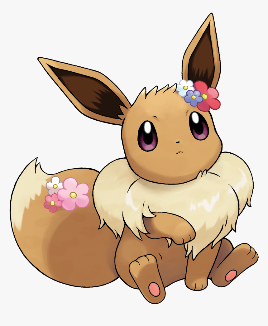 Pokemon Let"s Go Eevee , Png Download - Eevee Pokemon, Transparent Png, Free Download