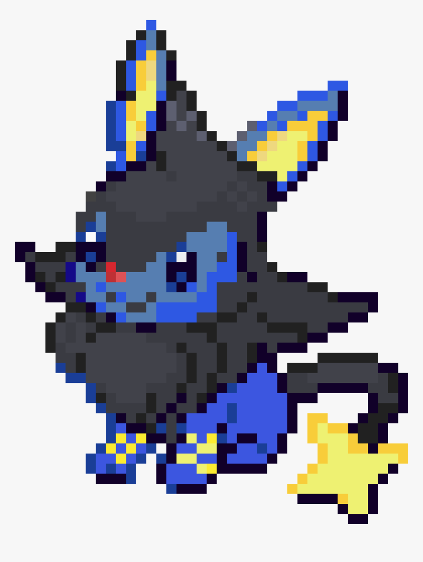 Transparent Shinx Png - Pokemon Fusion Pixel Art, Png Download, Free Download