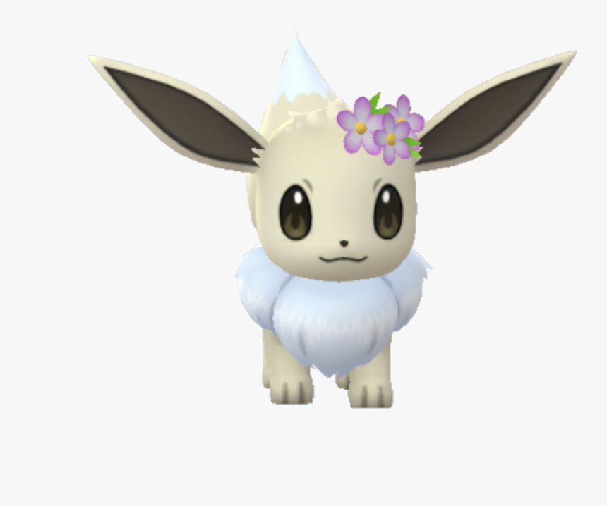 #eevee #flower #crown #pokemon #pokemongo #freetoedit - Flower Crown Eevee Transparent, HD Png Download, Free Download