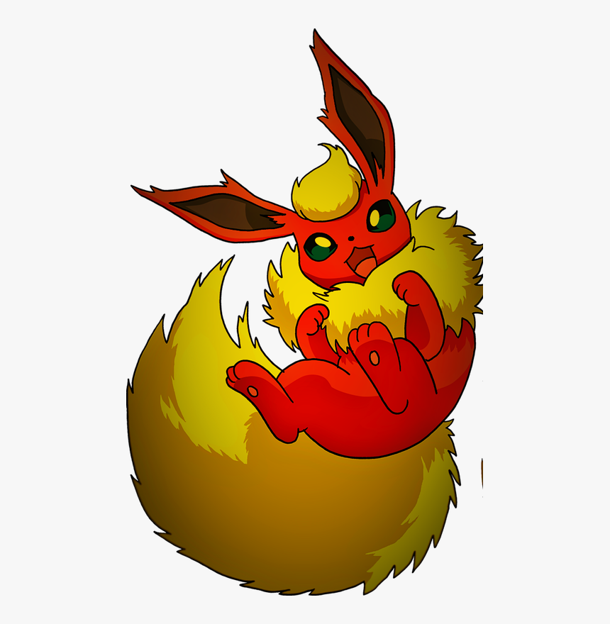 Eevee Flareon Png, Transparent Png, Free Download