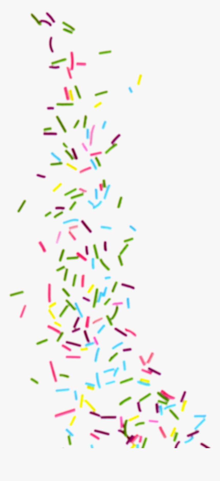 Cupcake Transparent Sprinkle Png - Sprinkles Png Transparent, Png Download, Free Download