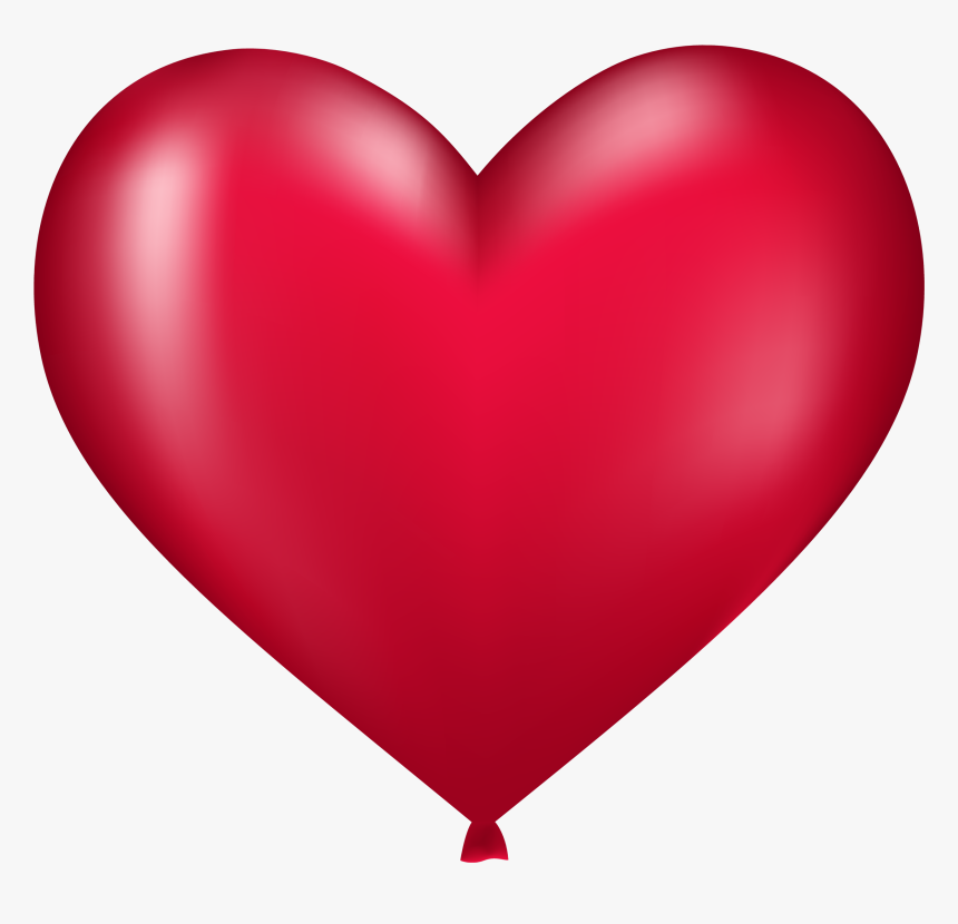 Heart Shape Balloon Png, Transparent Png, Free Download