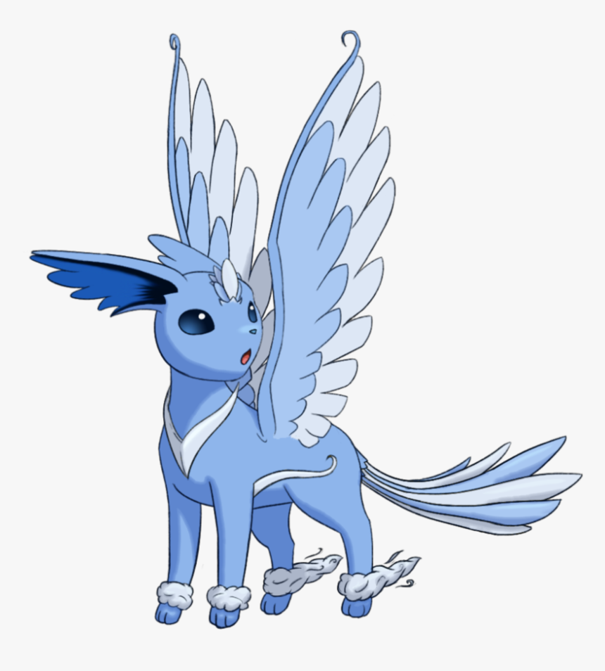 Flying Type Eeveelution, HD Png Download - kindpng.