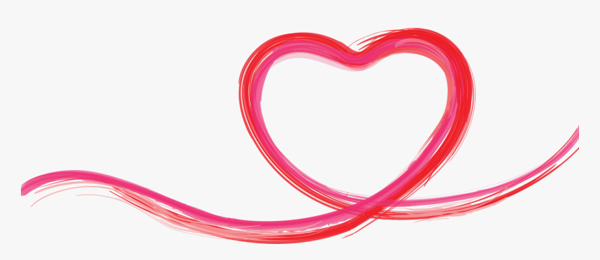 Transparent Wedding Heart Png - Heart Shaped Line, Png Download, Free Download