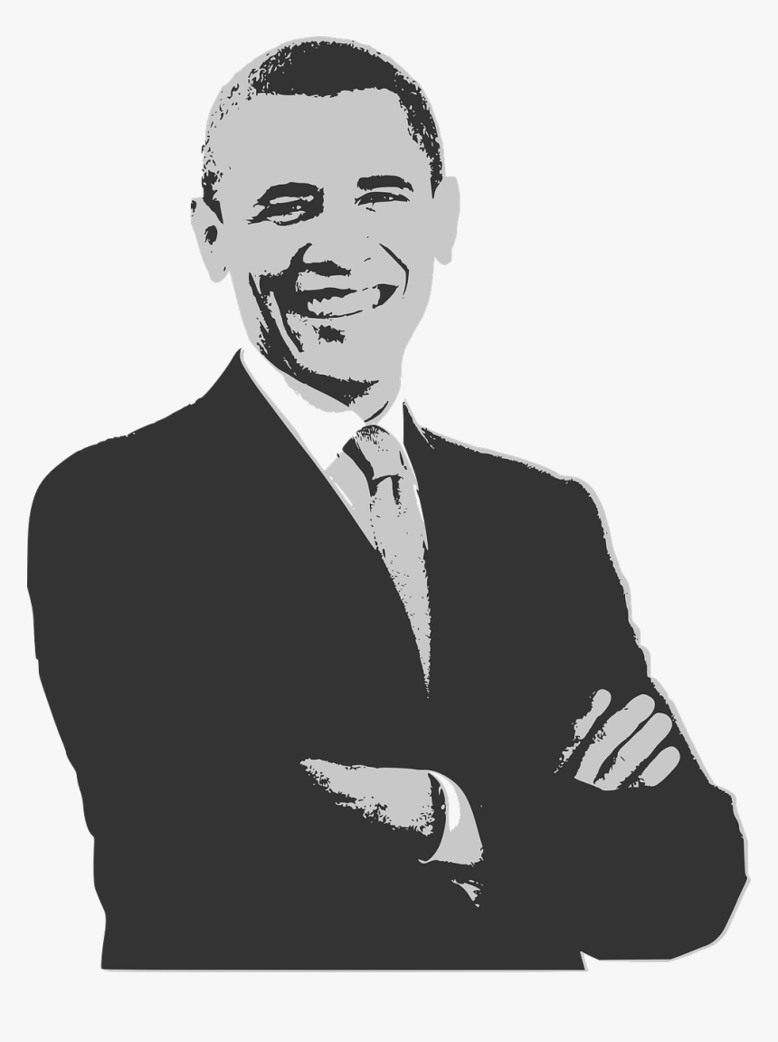 Obama, Barack Obama, President, Usa, United, States - Obama Vector Png, Transparent Png, Free Download
