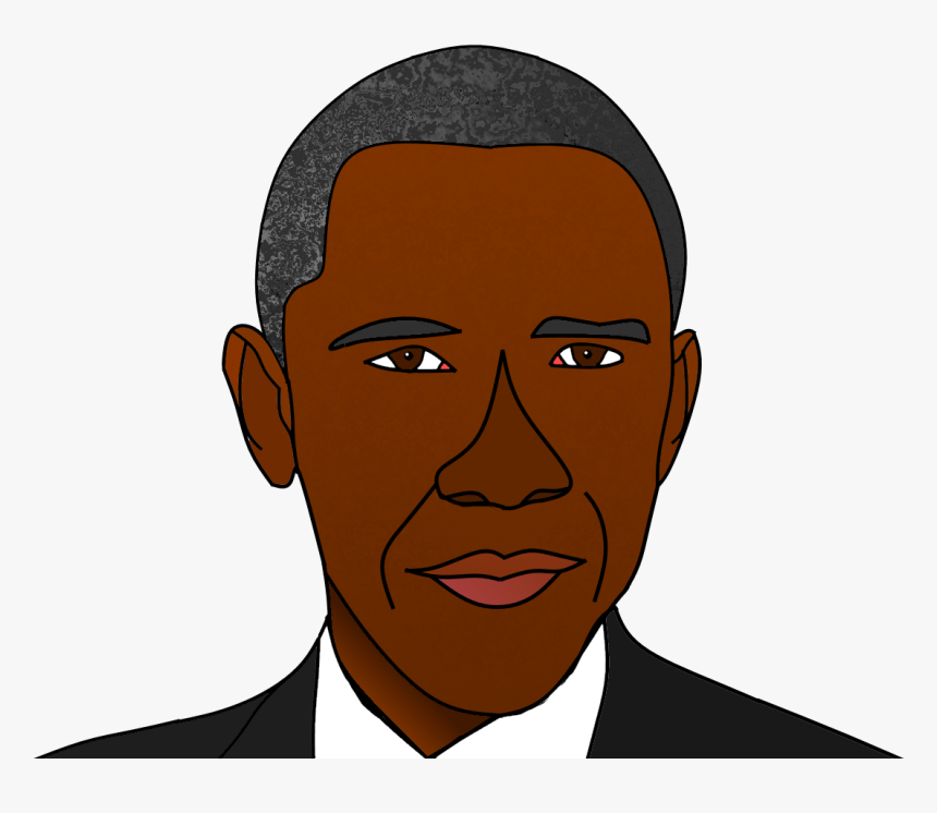 Obama Cartoon Png - Gentleman, Transparent Png, Free Download