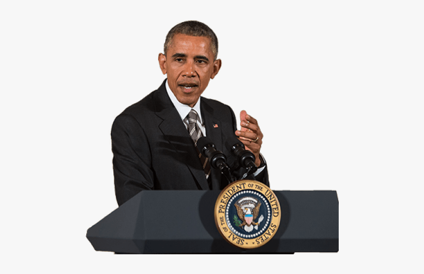 Barack Obama Png Transparent Images - Barack Obama Speaking Transparent, Png Download, Free Download