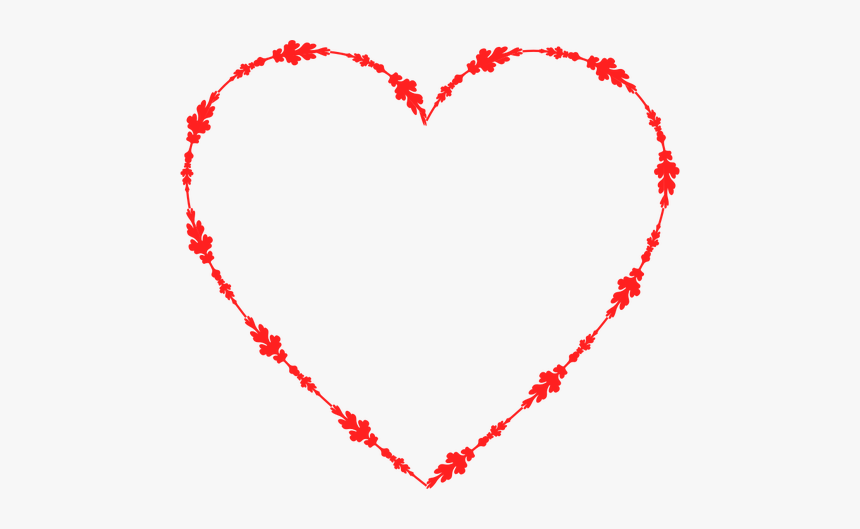 Vector Clip Art Of Decorative Heart Shape - Clipart Coração, HD Png Download, Free Download