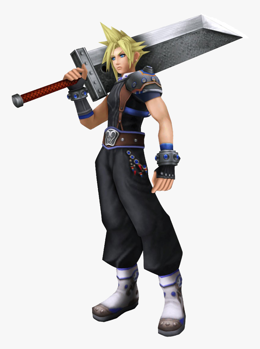 Cloud Strife Png Transparent Image - Cloud Strife Dissidia 012, Png Download, Free Download