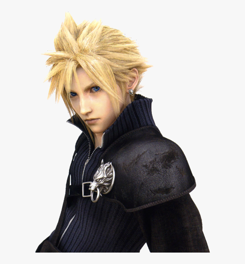 Cloud Strife Hair Png - Final Fantasy Cloud Strife, Transparent Png, Free Download