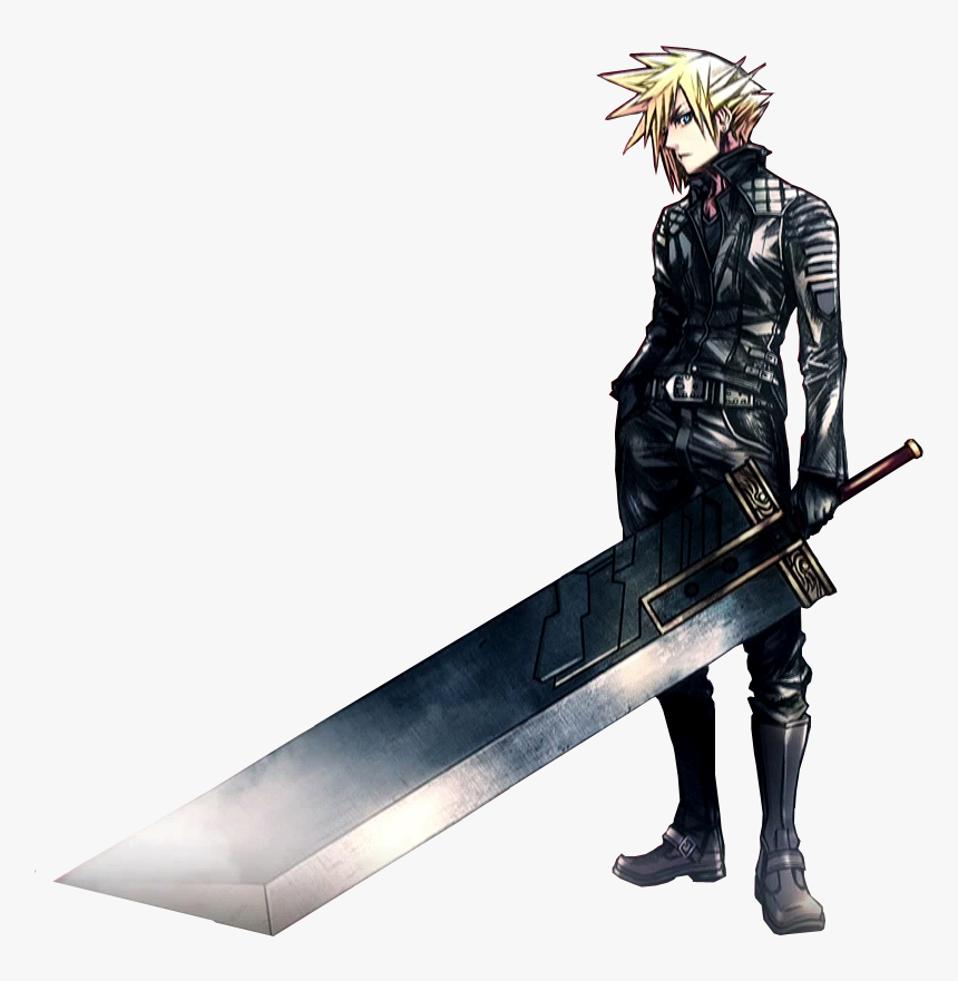 #cloud Strife #final Fantasy Vii #finalfantasy #finalfantasyvii - Final Fantasy Vii G Bike Cloud, HD Png Download, Free Download