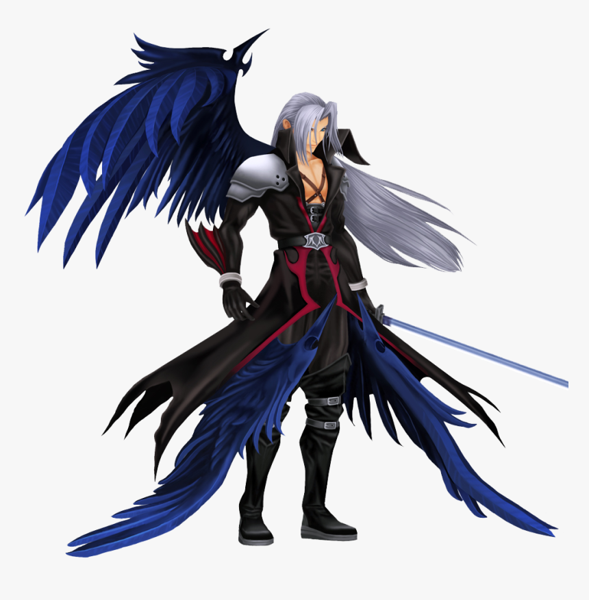 Sephiroth Png Image Transparent - Final Fantasy Sephiroth Kh, Png Download, Free Download