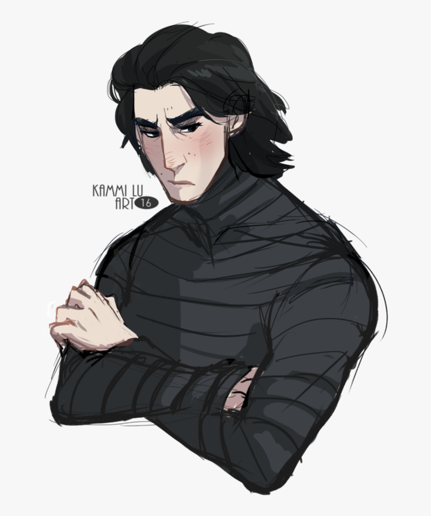 Kylo Ren Drawing Without Mask, HD Png Download, Free Download