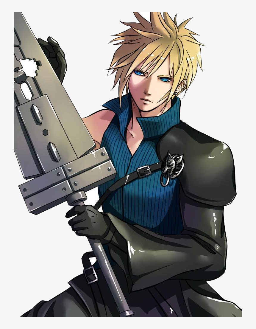 Cloud Strife Png Photo - Cloud Anime Final Fantasy, Transparent Png, Free Download