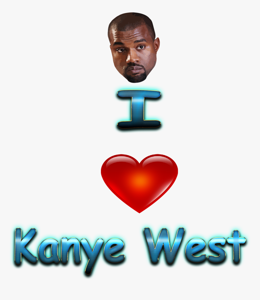 Kanye West , Png Download - Heart, Transparent Png, Free Download