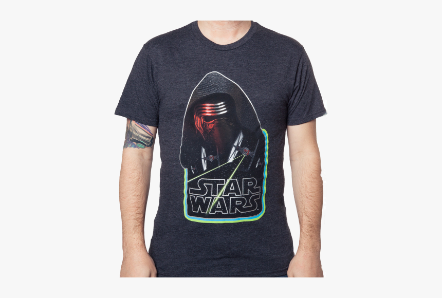 Star Wars Kylo Ren T-shirt - Darth Vader, HD Png Download, Free Download