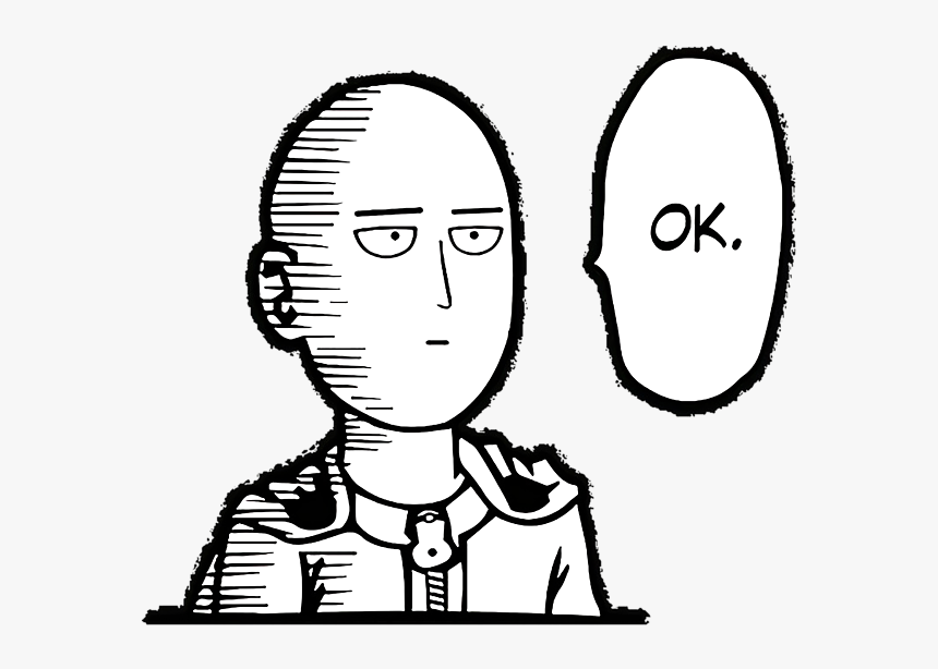 One Punch Man Easy Drawing, HD Png Download, Free Download