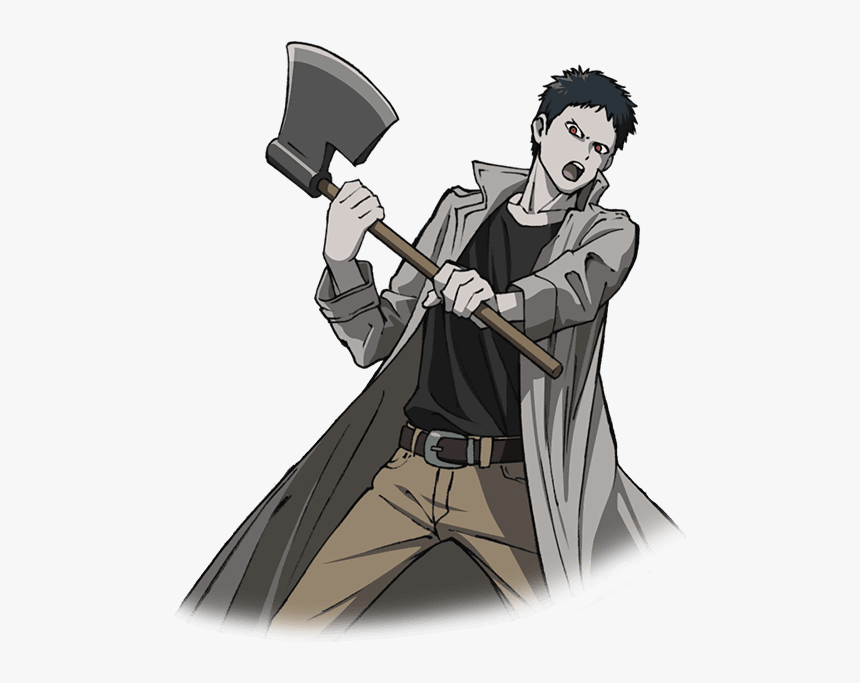 Anime Man With Axe, HD Png Download, Free Download